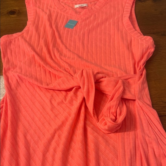 Maurices Vibrant Coral Midi Dress - Picture 3 of 5